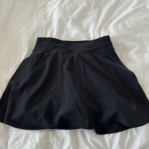 Lululemon Athletica Black Skater Skirt